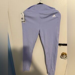 adidas Lavender Performance Leggings